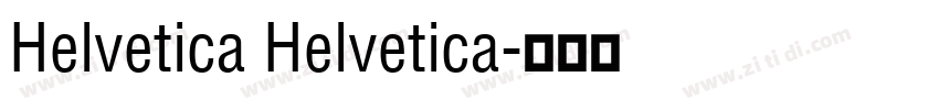 Helvetica Helvetica字体转换